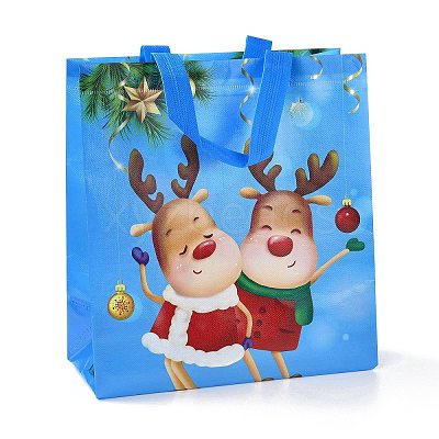 Christmas Theme Laminated Non-Woven Waterproof Bags ABAG-B005-01B-04-1