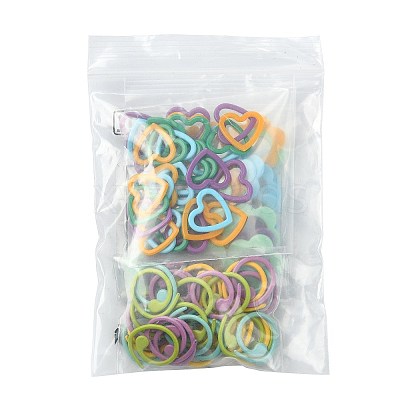 96Pcs 12 Styles Plastic Knittings Tool DIY-FS0010-60-1