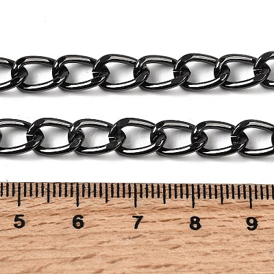 Aluminium Twisted Curb Chains CHA-K001-06B-1