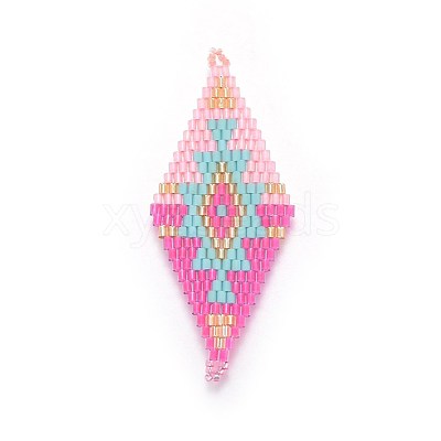MIYUKI & TOHO Handmade Japanese Seed Beads Links SEED-A029-AC12-1