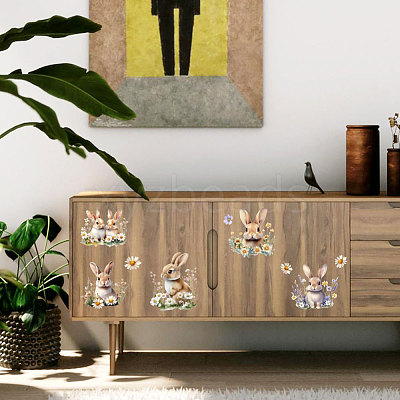 3 Sheets 3 Styles PVC Waterproof Decorative Stickers DIY-WH0404-619-1
