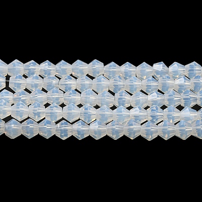 Imitation Jade Glass Beads Strands EGLA-A039-J6mm-D05-1