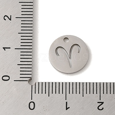 Non-Tarnish 201 Stainless Steel Charms STAS-E217-10P-09-1