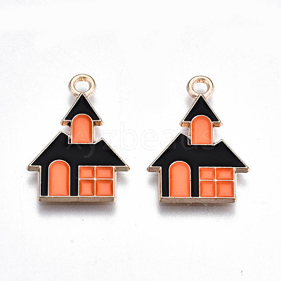 Alloy Enamel Pendants ENAM-Q442-007-RS-1
