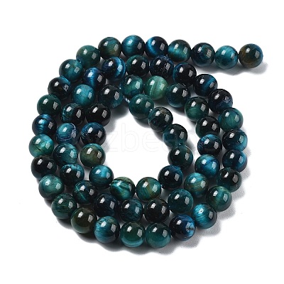 Natural Tiger Eye Beads Strands X-G-B133-A02-6MM-07-1