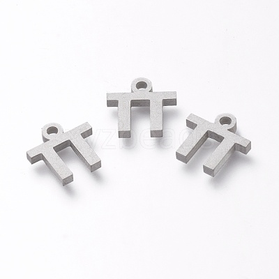 Tarnish Resistant 304 Stainless Steel Pendants STAS-A045-02P-1
