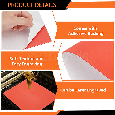 Laserable Rubber DIY-BC0013-30-1