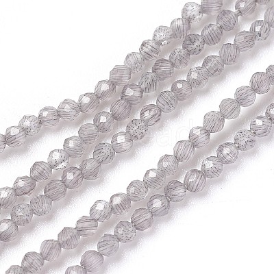 Imitation Jade Glass Beads Strands GLAA-F094-C05-1