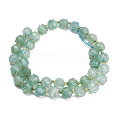 Dyed Imitation Jade Glass Beads Strands GL-Z001-02A-10-1