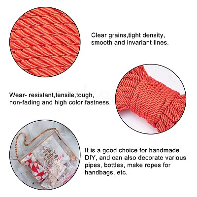 3-Ply Polyester Cords OCOR-WH0030-90A-1