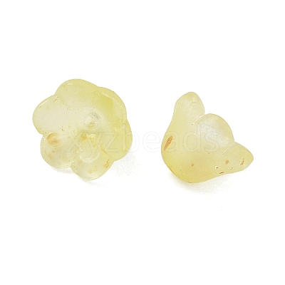 Frosted Glass Bead Cap FGLA-C001-01H-1
