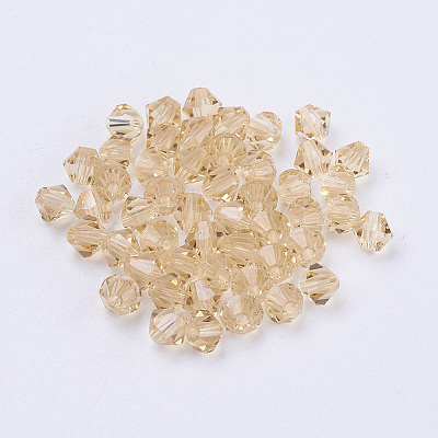 Imitation Austrian Crystal Beads SWAR-F022-4x4mm-246-1