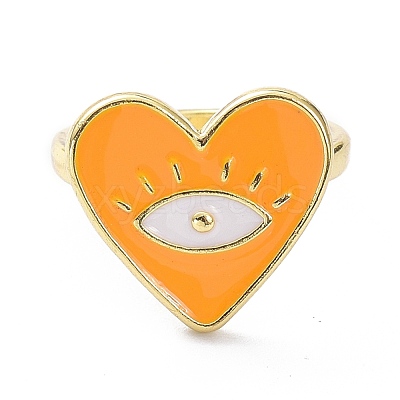Alloy Enamel Finger Rings RJEW-Z008-23LG-1