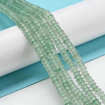 Natural Green Aventurine Beads Strands X-G-K343-C02-02-1