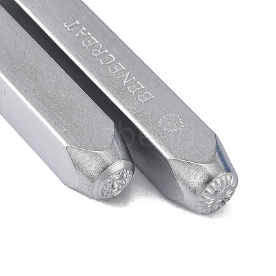 Iron Metal Stamps AJEW-L060-03I-1