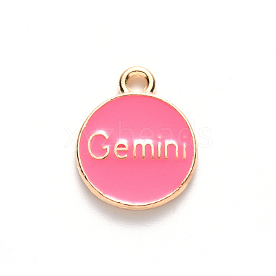 Alloy Enamel Pendants ENAM-S124-01B-03I-1
