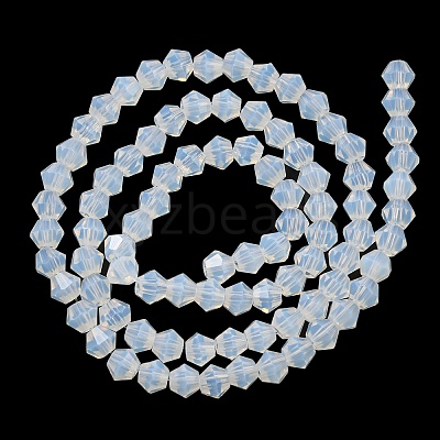 Imitation Jade Glass Beads Strands EGLA-A039-J4mm-D05-1