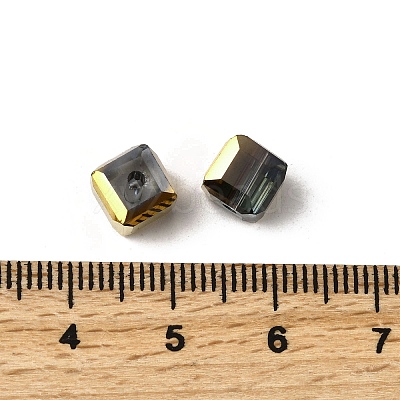 Electroplated Glass Beads EGLA-G040-01A-HP04-1