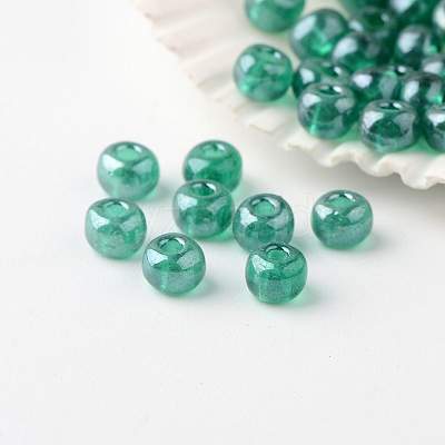 FGB 6/0 Grade A Round Glass Seed Beads SEED-A022-F6-520-1