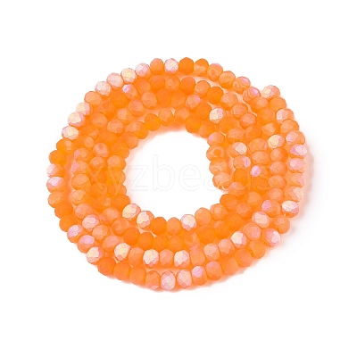 Transparent Glass Beads Strands EGLA-A044-T2mm-MB25-1