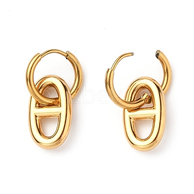 Soda Pull Tab Earrings X-EJEW-JE04390-1
