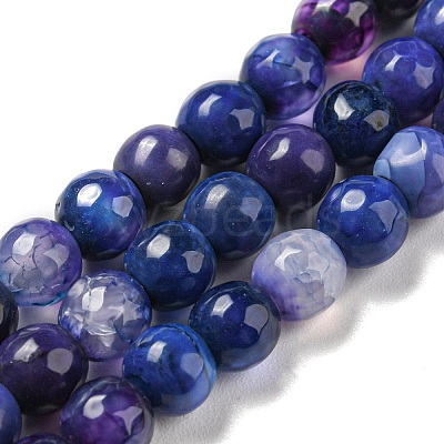 Natural Agate Beads Strands G-C082-A01-20-1