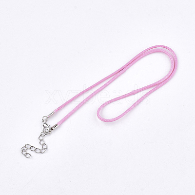 Waxed Cord Necklace Making NCOR-T001-09-1