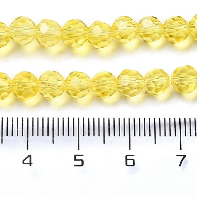 Transparent Glass Beads EGLA-A035-T6mm-D03-1