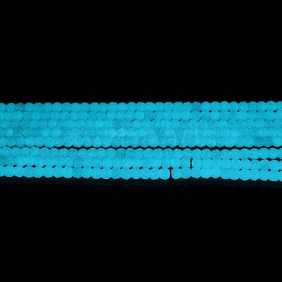 Synthetic Luminous Stone Beads Strands G-C086-01B-03-1