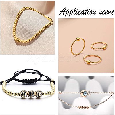 Brass Beads KK-NB0002-29G-NR-1