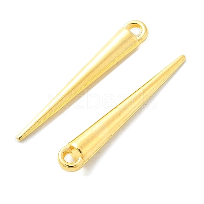 Tibetan Style Alloy Spike Pendants TIBEP-A16461-G-RS-1