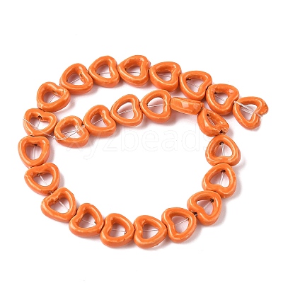 Handmade Porcelain Beads Strands PORC-Z002-01C-1