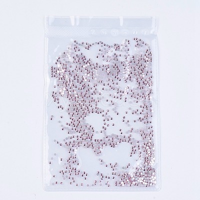 Glass Rhinestone Flat Back Cabochons RGLA-S002-04SS-13-1