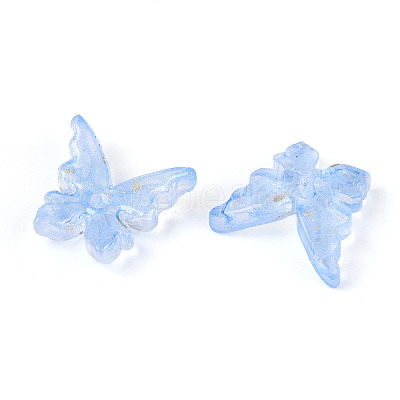 Baking Paint Glass Beads LS-DGLA-T004-04G-1