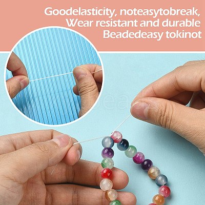 1Roll Flat Elastic Crystal String TOOL-YW0001-30-1
