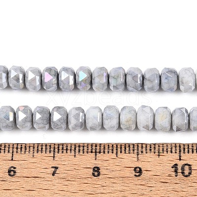 Anti-Tarnish Electroplate Glass Beads Strands GLAA-T025-6mm-11A-1