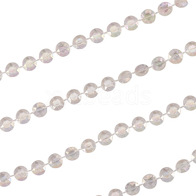 Handmade Plastic Beaded Chains CHC-CJ0001-55-1