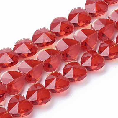 Transparent Glass Beads GLAA-Q066-14mm-A06-1