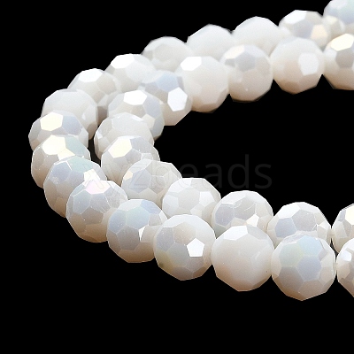 Opaque Glass Beads Stands X-EGLA-A035-P8mm-B01-1