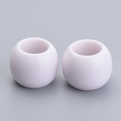 Opaque Acrylic Beads SACR-S300-15F-01-1