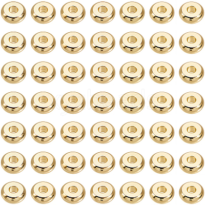 Brass Beads KK-BBC0021-17C-1