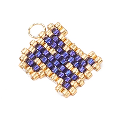 Handmade MIYUKI Seed Beads PALLOY-MZ00867-11-1