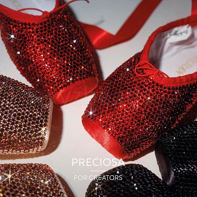 Preciosa® Crystal Hotfix Flatback Stones Y-PRC-HSS16-20110-1