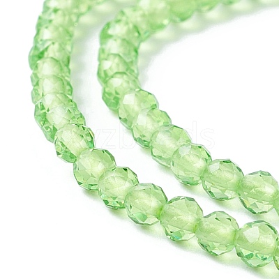 Transparent Glass Beads Strands GLAA-C019-01B-19-1