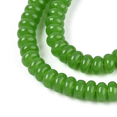 Imitation Jade Glass Beads GLAA-ZX008-6mm-17G-1