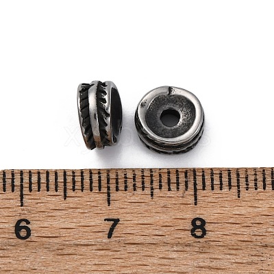 304 Stainless Steel Beads STAS-S171-10AS-1