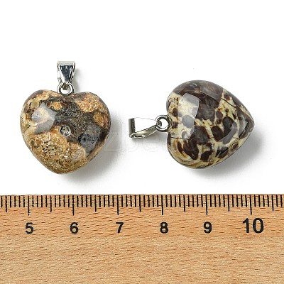 Natural Crazy Agate Pendants G-F820-10A-01-1