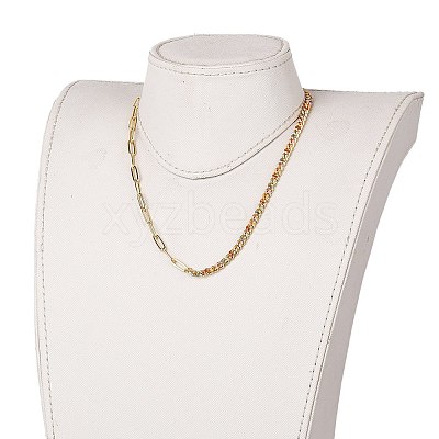 Chain Necklaces NJEW-JN03229-04-1