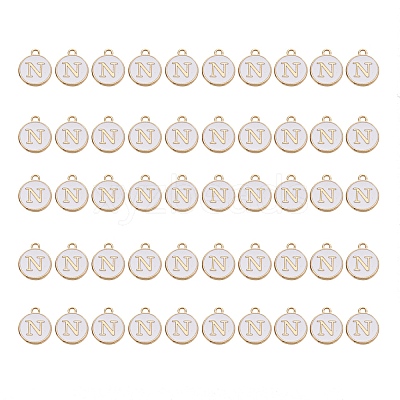 Golden Plated Alloy Charms ENAM-SZ0001-25A-N-1