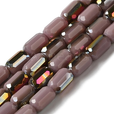 Electroplate Glass Beads Strands EGLA-D031-01-12-1